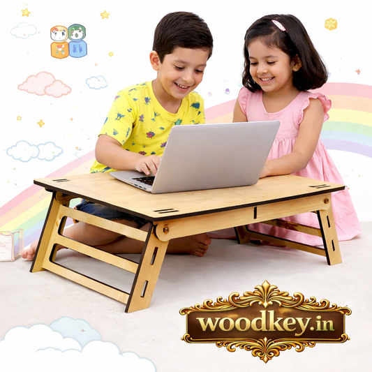 Wooden Foldable Study Table (🌟🌟🌟🌟🌟 10,000+ Happy Customers)