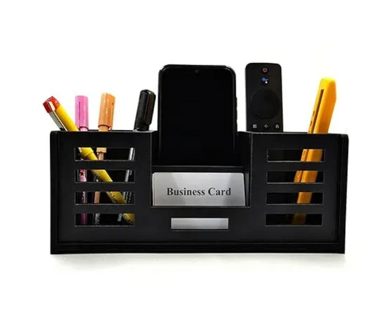 4-in-1 Wooden Desk Organizer