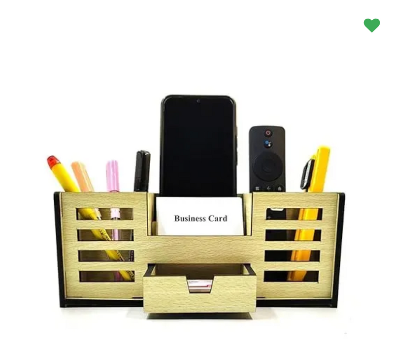 Wooden Pen Pencil Stand